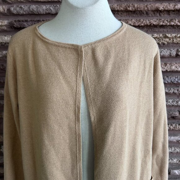 J Crew Juliette Merino Wool Blend Open Drape Duster Cardigan Sweater Size Small - Picture 6 of 9